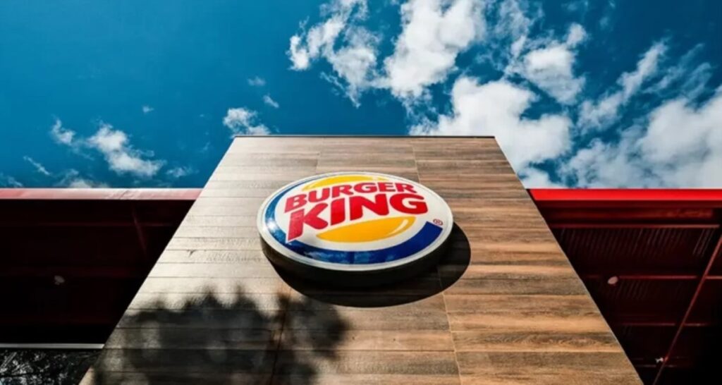 Fachada do Burger King, controlado pela Zamp no Brasil