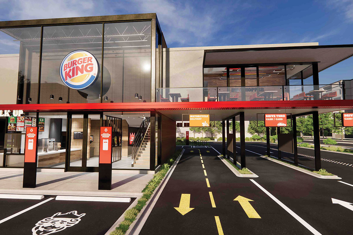 fachada do Burger King