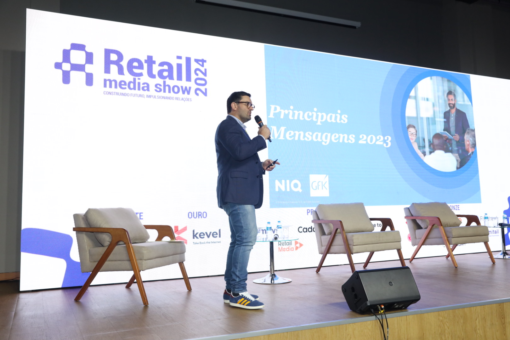 Domenico Filho, da NielsenIQ, no Retail Media Show