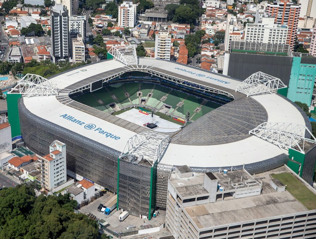 Allianz Parque, estádio do Palmeiras, caso mais famoso de naming rights no Brasil