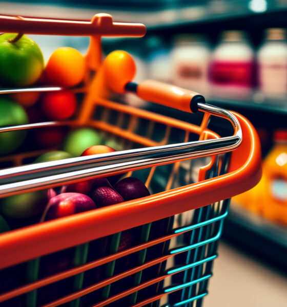 cesta de supermercado; fevereiro vendas do varejo