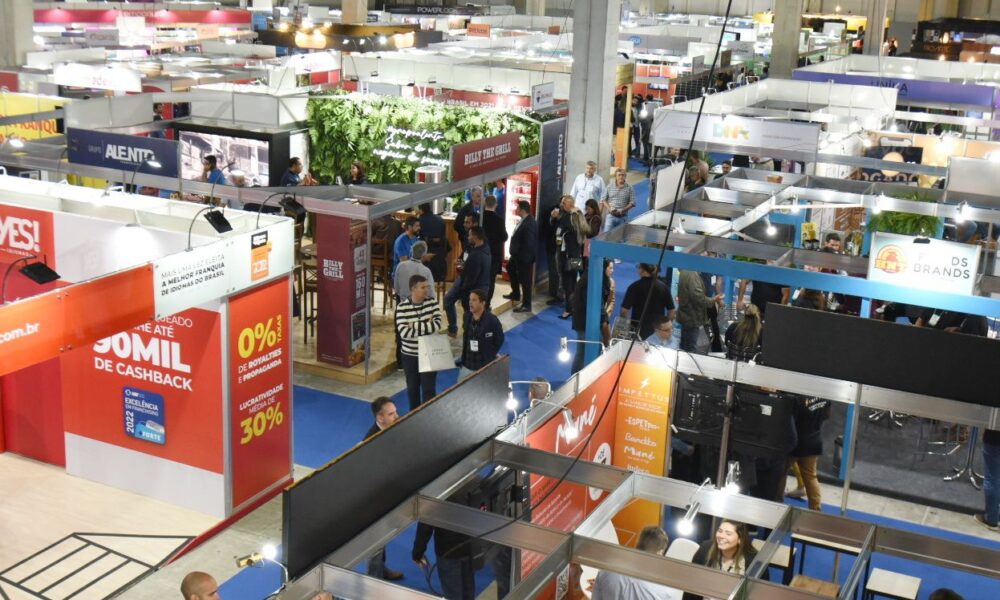 imagem da Expo Franchising ABF Rio, feira tradicional do mercado de franquias carioca