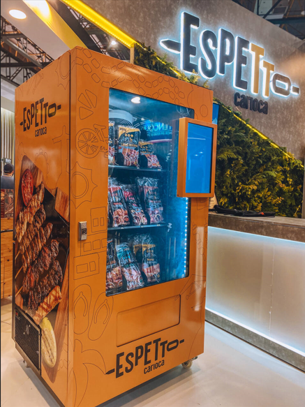 Vending machine de churrasco da Espetto Carioca
