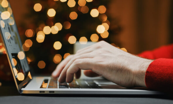 Compras online no Natal