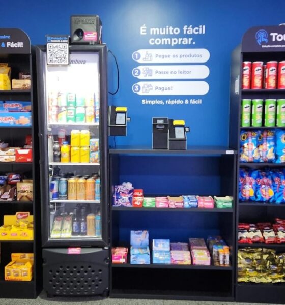 imagem de um minimercado autônomo da AMLabs; honest market