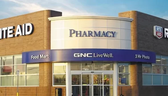 Loja da Rite Aid, drogaria americana que teve proibido o uso de sistemas de reconhecimento facial