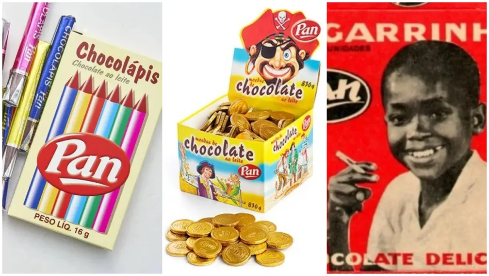 exemplos de produtos da marca Pan, que vai à leilão