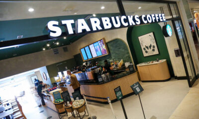 Fachada de loja do Starbucks; SouthRock