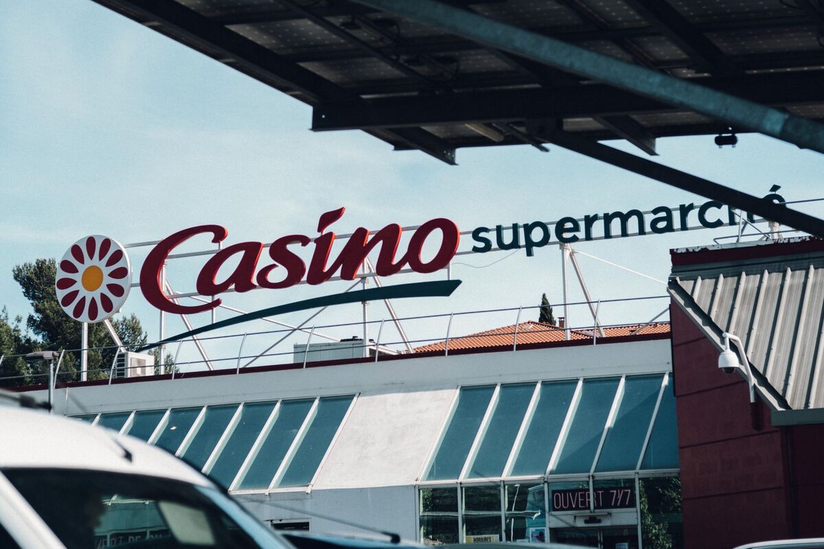 Fachada de supermercado do grupo Casino em Marselha, na França
