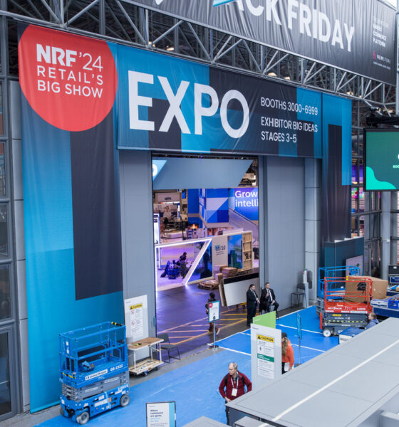Imagem da Expo da NRF; tendências no varejo