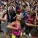 Foliões curtindo Carnaval em São Paulo