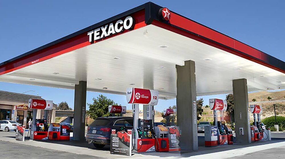 posto da Texaco; marca vai voltar ao Brasil