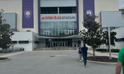 entrada do estádio do Orlando City