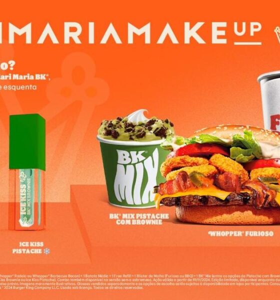 Banner Burger King e Mari Maria MakeUp