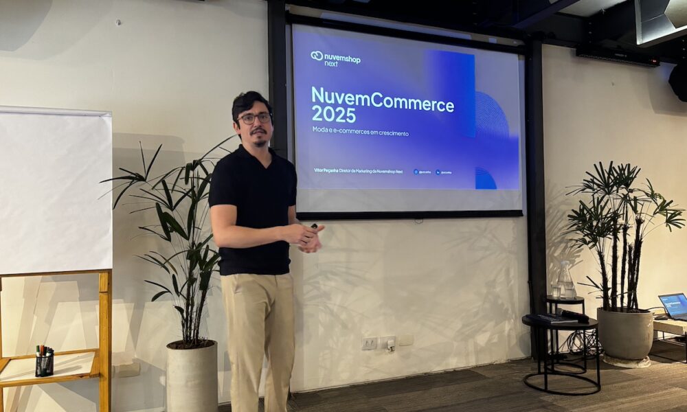 Vítor Peçanha, diretor de marketing da Nuvemshop, no NuvemCommerce 2025