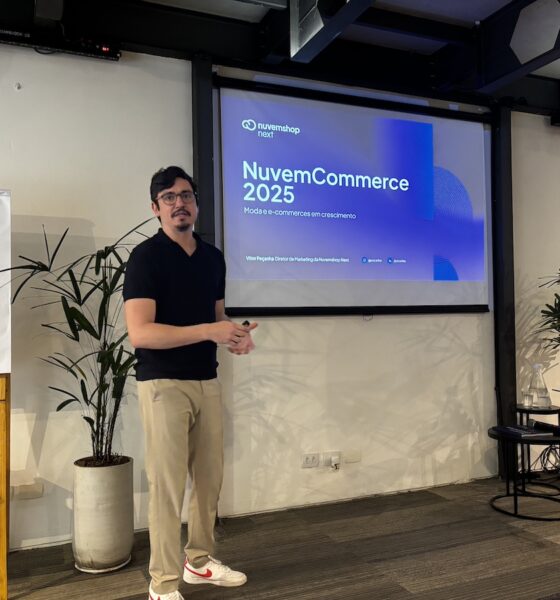 Vítor Peçanha, diretor de marketing da Nuvemshop, no NuvemCommerce 2025