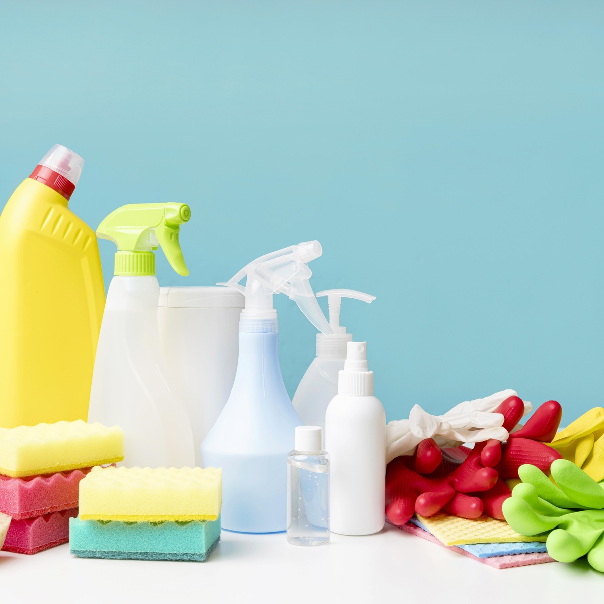 produtos de limpeza