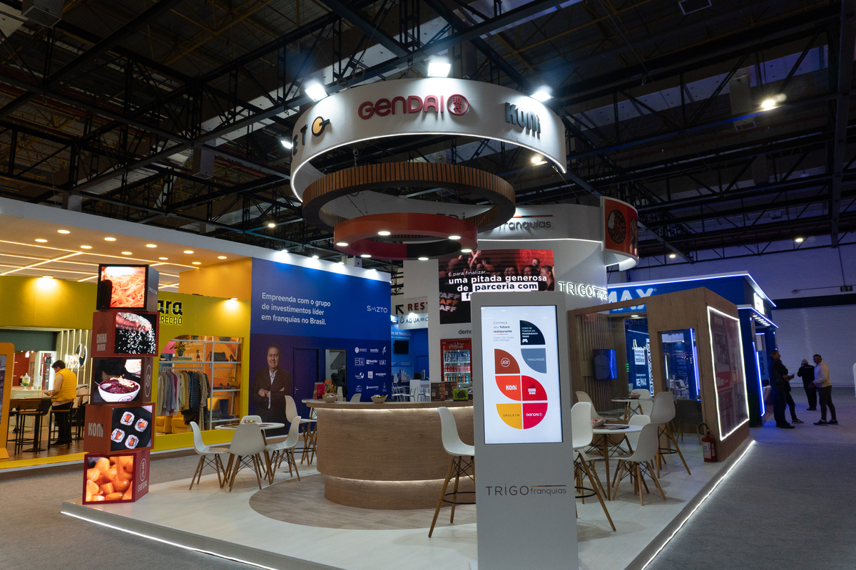 Grupo Trigo na ABF Franchising Expo