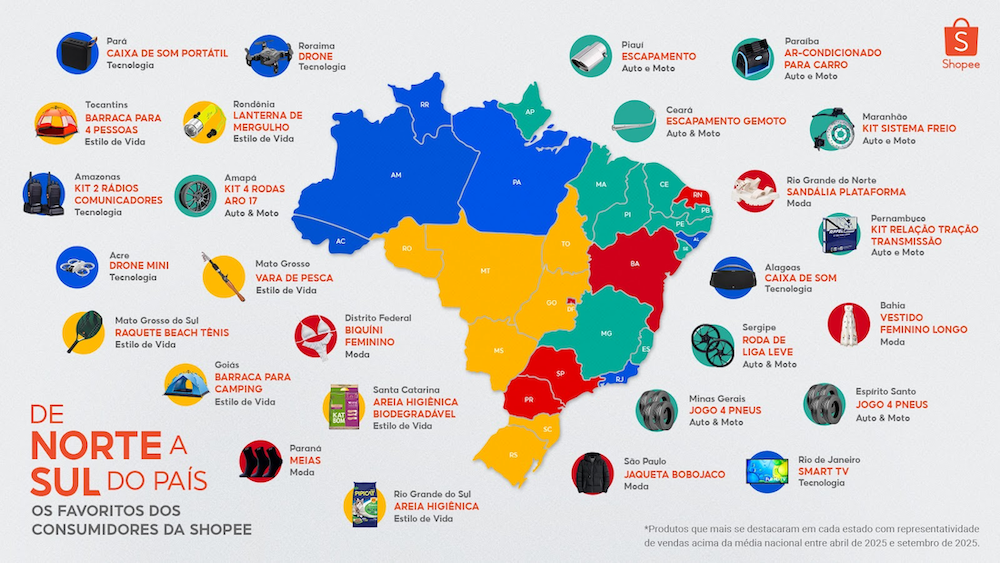 Mapa Shopee