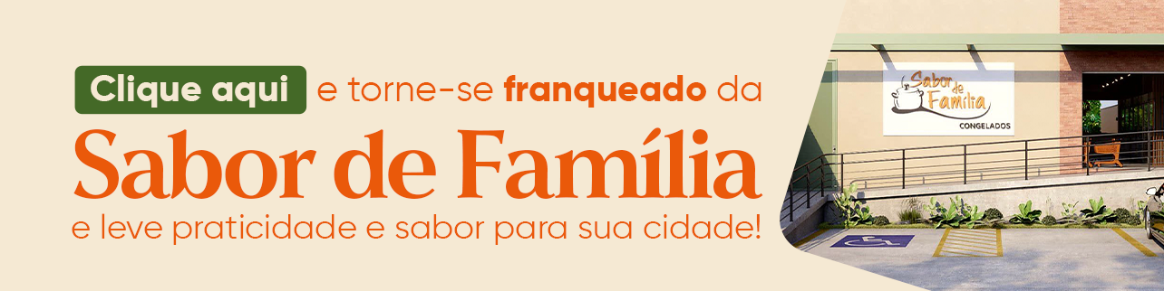 Banner sabor de família