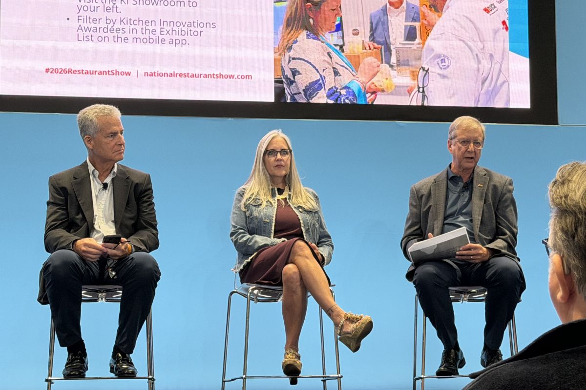Painel "The Future of Kitchen Equipment: Smart Technology, ROI and Sustainbility" da NRA