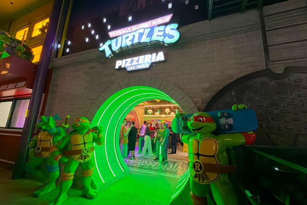 pizzaria tartarugas ninja 