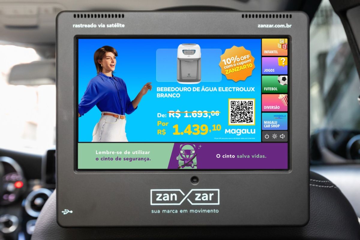 Magalu Car Shop, parceria com Zanzar